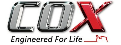 Cox Ride on Lawn Mowers logo